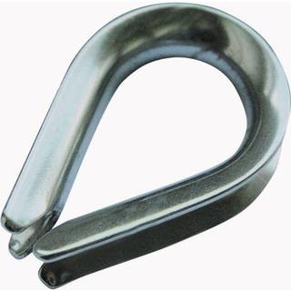 Kovse galvaniseret 6 mm 4 stk