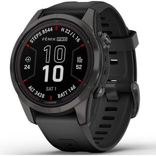 Garmin Fēnix 7S Pro Sapphire Solar - GPS Multisport Smartwatch, 42mm, Unisex, Topo-kort - Nedsat Pris. Vejl. Pris: 6199DKK