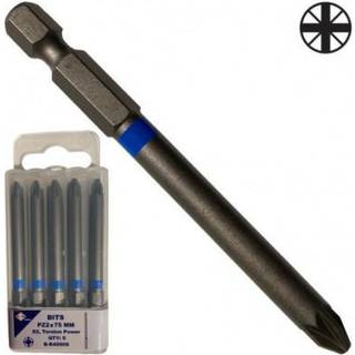 BATO 1/4" Bits industri Pz1 x 75mm 5 stk (48905)