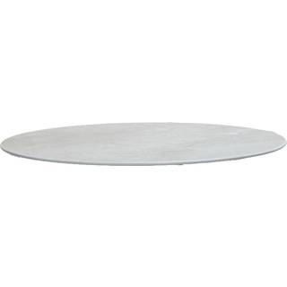 Cane-Line - Twist 90 cm Light Grey/Fossil Grey - Udendørs små borde og sideborde - byKATO - Metal/Sten