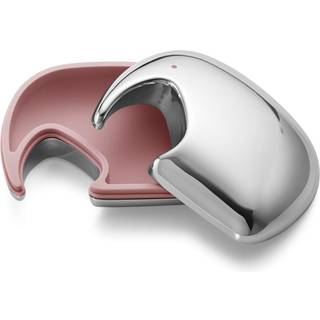 Georg Jensen Elephant æske rustfrit stål - pink silikone