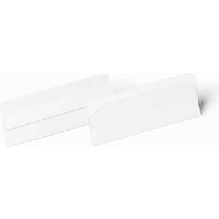 Durable Lagerlomme-etiketholder HARD COVER 100x38 mm 10 stk