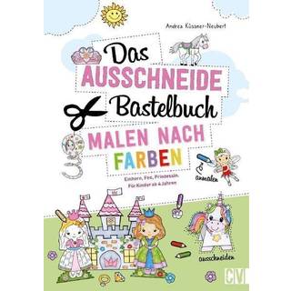 Das Ausschneide-Bastelbuch Malen nach Farben