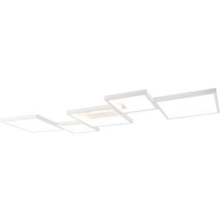 Loftslampe hvid inkl. LED 3-trins dæmpbar 5-lys - Lejo