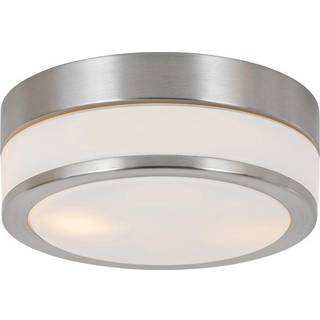 Moderne udendørs loftslampe stål 23 cm IP44 - Flavi