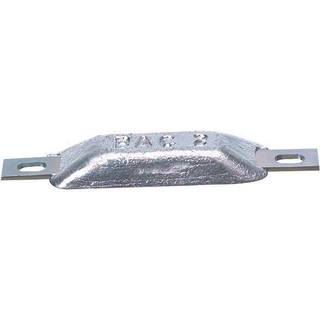 Zinkanode BAC Bera 10, til ror/skrog/trimplan, 1 kg, C/C 185 mm