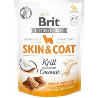 Brit - Functional Snack - Skin & Coat m. Kokos & Krill - 150g
