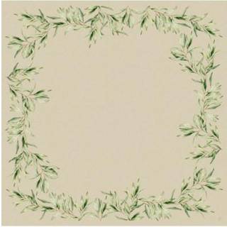 DUNI JOY DUNISILK Stikdug 84x84 cm Foliage 100 stk (195805)