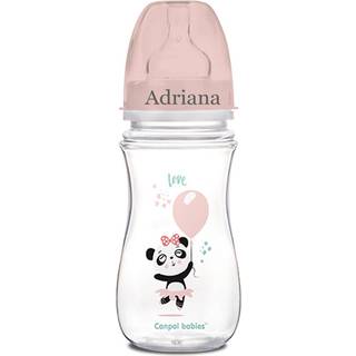 Canpol babies Exotic Animals sutteflaske Pink 240 ml - 240 ml