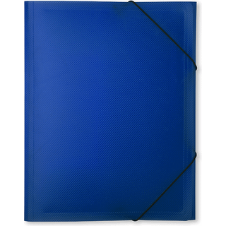 Docusmart Elastikmappe A4 | PP | Marineblå