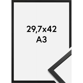 Ramme Edsbyn Sort 29,7x42 cm (A3)