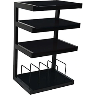 Norstone ESSE Vinyl Sort blank / matteret glas