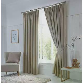 Fusion Fusion Natural Dijon Blackout & Thermal Insulated Curtains