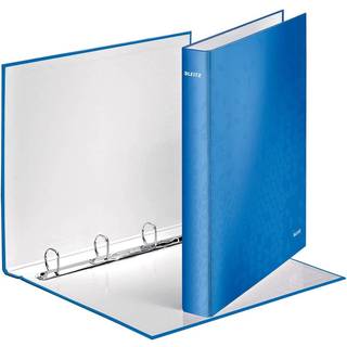 Ringordner Leitz A4+ 4DR-25mm WOW blå, 10 stk., varenr. 42420036
