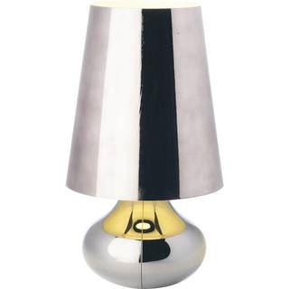 Kartell - Cindy Table Lamp 9100, Platinium, Incl. LED 15W E27 - Bordlamper - Ferruccio Laviani - Grå