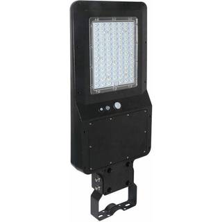 V-Tac 40W Solcelle gadelampe LED - Sort, inkl. solcelle, fjernbetjening, sensor, IP65 - Kulør : Neutral
