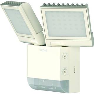 Theben udendørs LED-væglampe theLeda S17-100, hvid, sensor