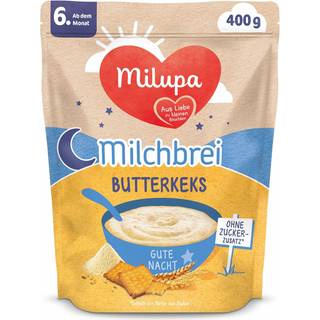Milupa Mælkegrød med smørkiks Good Night fra 6. måned 117.38 DKK/1 kg