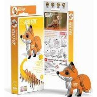 Eugy Red Fox 3D-puslespil 30 Stykke Milj?venlig uddannelsesm?ssige leget?jspuslespil til drenge piger og b?rn i alderen 6+