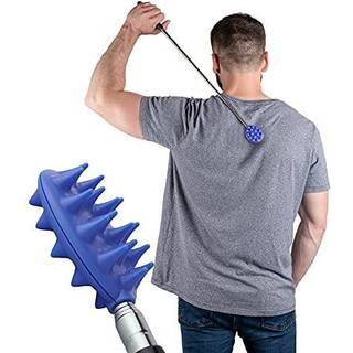 Udvidelig kaktus tilbage ridser - dobbelt side kl?eaflastning til baghalshovedsk?g og krop 16 pigge pr. Side 8,5 tommer kompakt ryg skraber udvid