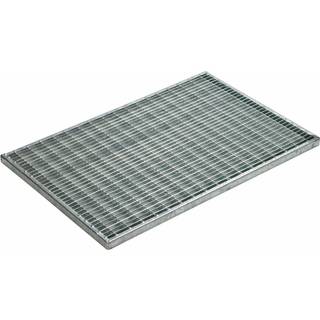 Plastmo Vario dørrist, 30/10 mm, galvaniseret - 60 x 40 cm