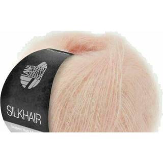 Lana Grossa Silkhair garn - Superkid Mohair og Silke Pudder Rosa 86