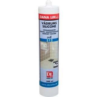 Danalim Dana Lim Vådrumssilicone 512 pt. 300ml stålgrå