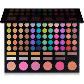 Shany Festival Ready Palette - Meget pigmenteret blandbare ?jenskygger Makeup Blush og Face Powder Makeup Kit med 78 farver - Makeup -palet