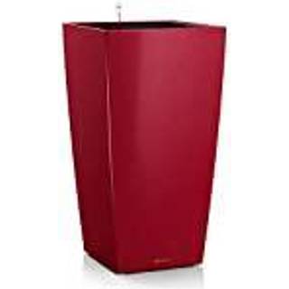 LECHUZA CUBICO Premium rød højglans 40 cm