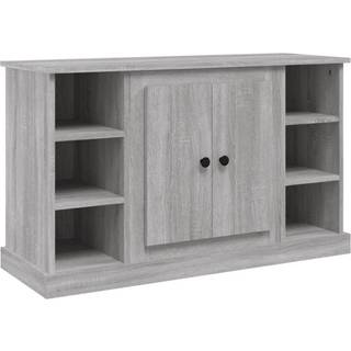 skænk 100x35,5x60 cm konstrueret træ grå sonoma-eg