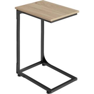 Sidebord Erie 40x30x63cm - Industrielt lyst træ, egetræ Sonoma
