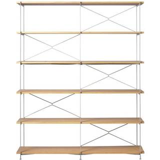 FDB Møbler A91 Nordhavn reol 182 x 148 cm