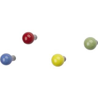 Millex Harlekin knager i porcelæn, multi - 4 stk.