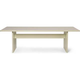 Rink Dining Table - 240 x 90 - Eggshell