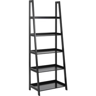 Wally reol 5 hylder sort.