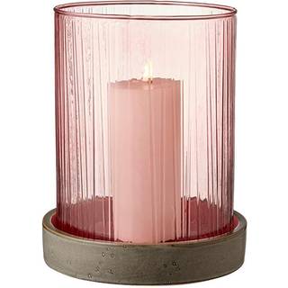 Bitz Hurricane Med LED Lys Pink 24 cm