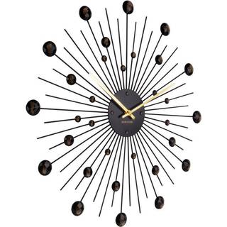 Karlsson Sunburst vægur Ø50cm sort