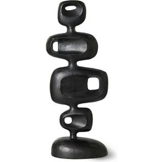 HKliving Aluminium sculpture 80 cm Heavy black