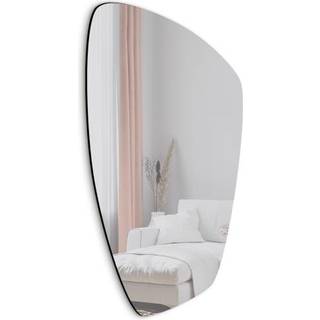 Organisk Spejl - Verto Med Træramme  - 50 x 90 Cm - Incado