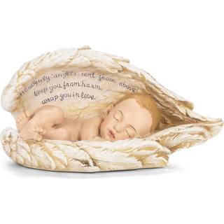 Joseph's Studio 4,25 tommer h?j sovende baby i vinger figur