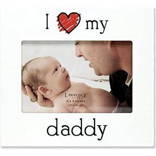 Lawrence rammer 550164 Jeg elsker min far -billedramme - hvid- 0,67 in.