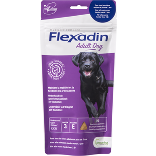 Equidan Flexadin Adut - Ledsupport i soft-bites - 70 stk.