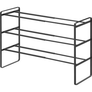 Yamazaki Skoreol med udtræk - Sort - 41-70cm x 25cm x 46cm - Thora