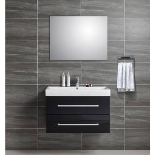 Milobad Namur badmøbel i sort 80 cm
