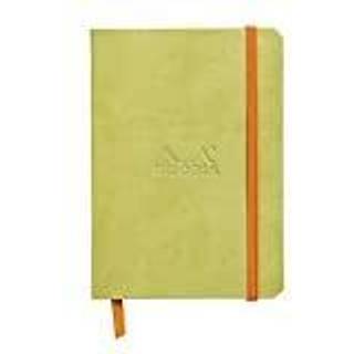 Rhodia Rhodiarama Softcover Notebook - 72 foret ark - 4 x 5 1/2 - Anis cover (117306C)