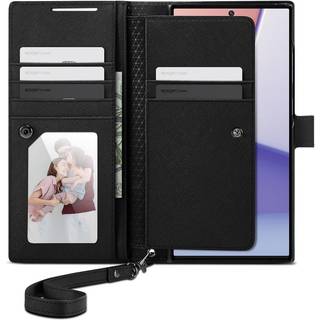 Spigen Wallet S Plus - black - Samsung Galaxy S23 Ultra