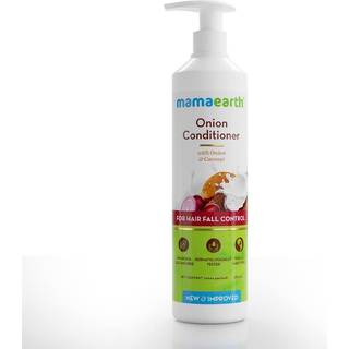 MaMaearth Onion Conditioner | Anti h?rtab og h?rv?kst med kokosn?ddeolie | Organisk dyb balsam til farvebehandlet h?r | 8,45 fl oz (250 ml)