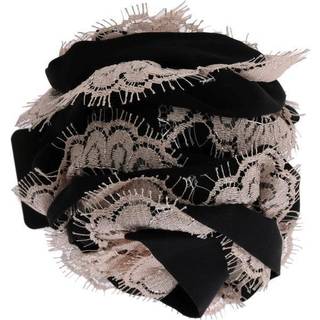 Dolce & Gabbana Elegant Floral Lace Crystal Hair Claw