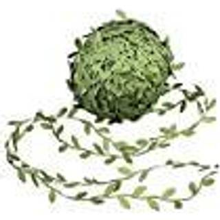 David tilbeh?r olivengr?nne blade bladtrimb?nd -20 yards - til DIY h?ndv?rksfest bryllup boligdekoration (olivengr?n)
