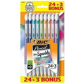 BIC XTRA Glat mekanisk blyantmedium (0,7 mm) perfekt til klassev?relset 24 t?ller + 3 bonusblyanter